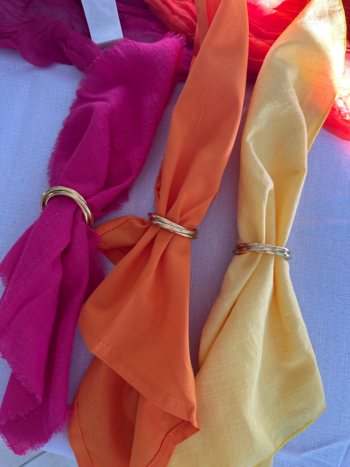 FOR HIRE - Tequila Sunset Table Décor Hire Set