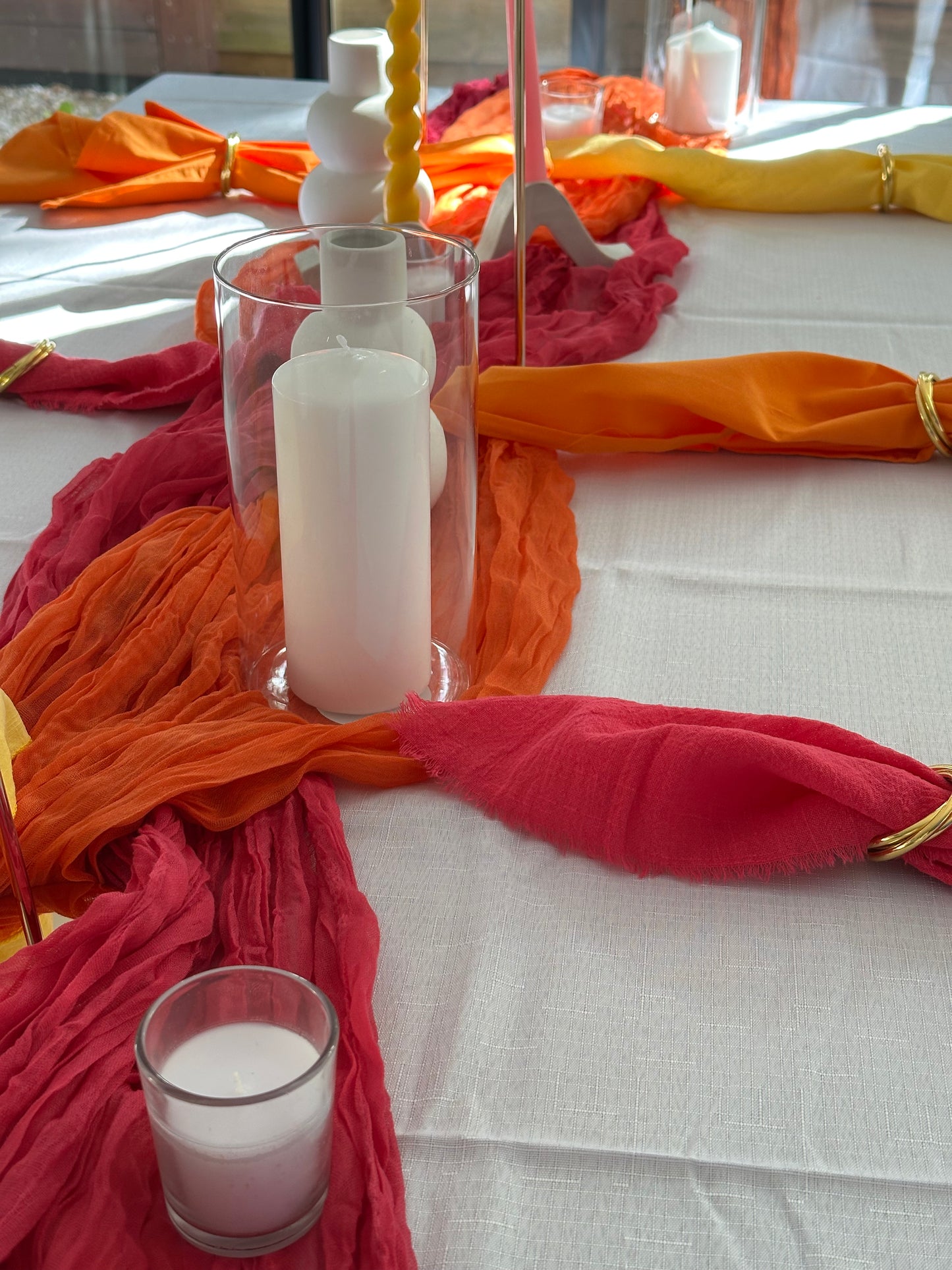 FOR HIRE - Tequila Sunset Table Décor Hire Set