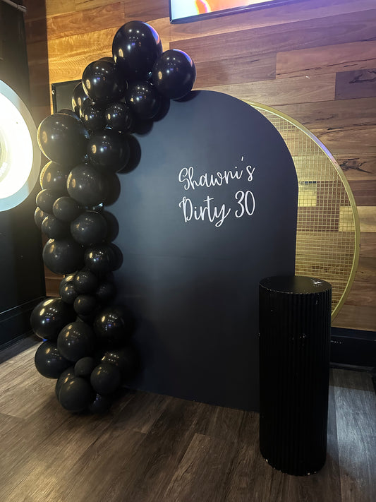 Custom Balloon Garland – Half Arch for Welcome Sign