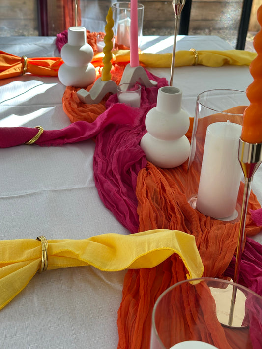 FOR HIRE - Tequila Sunset Table Décor Hire Set