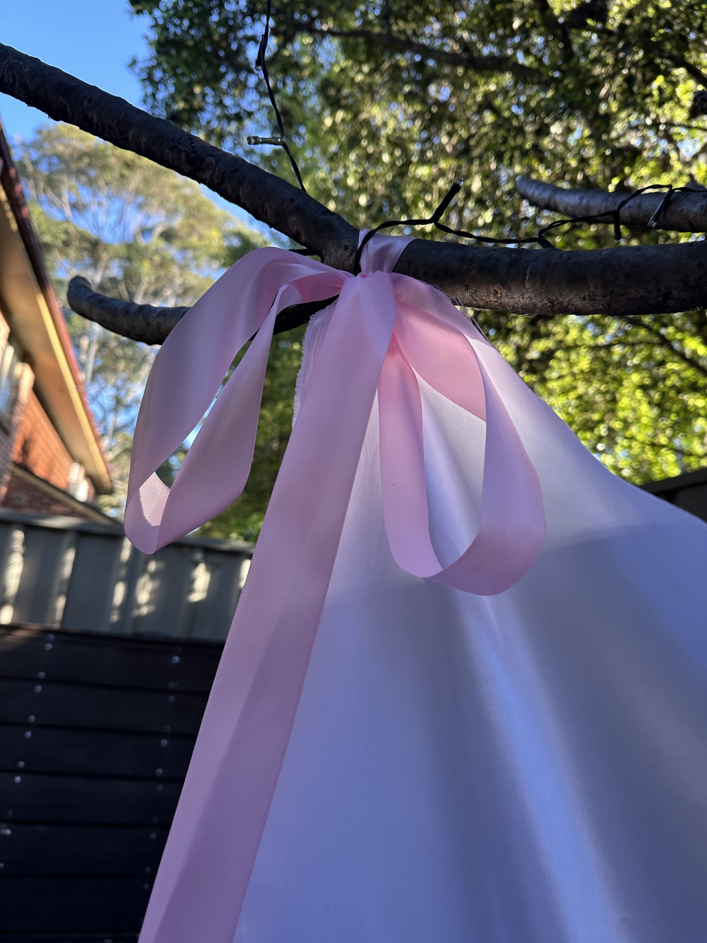 Personalised Fabric Welcome Sign – Custom Event Banner with Ribbon